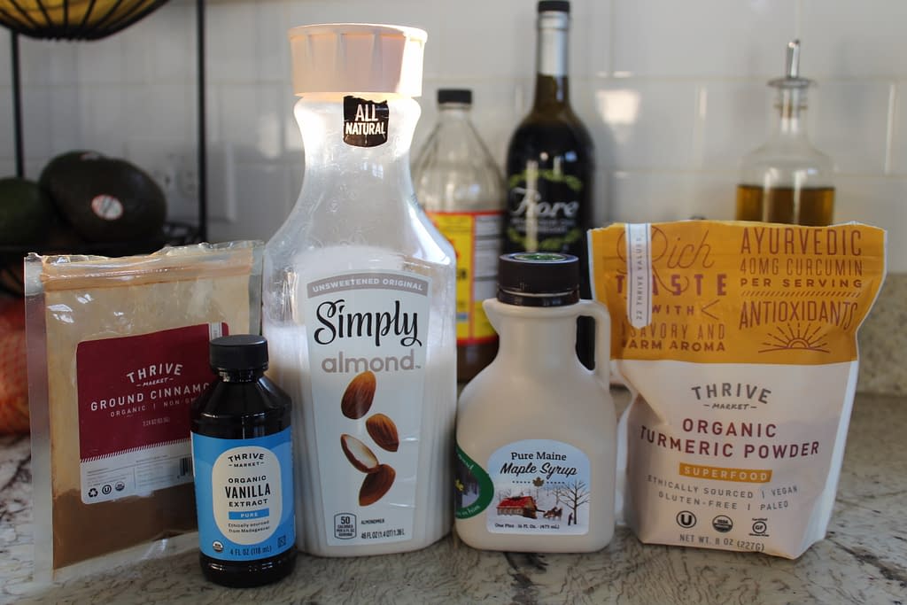 golden milk latte ingredients