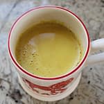 turmeric golden milk latte