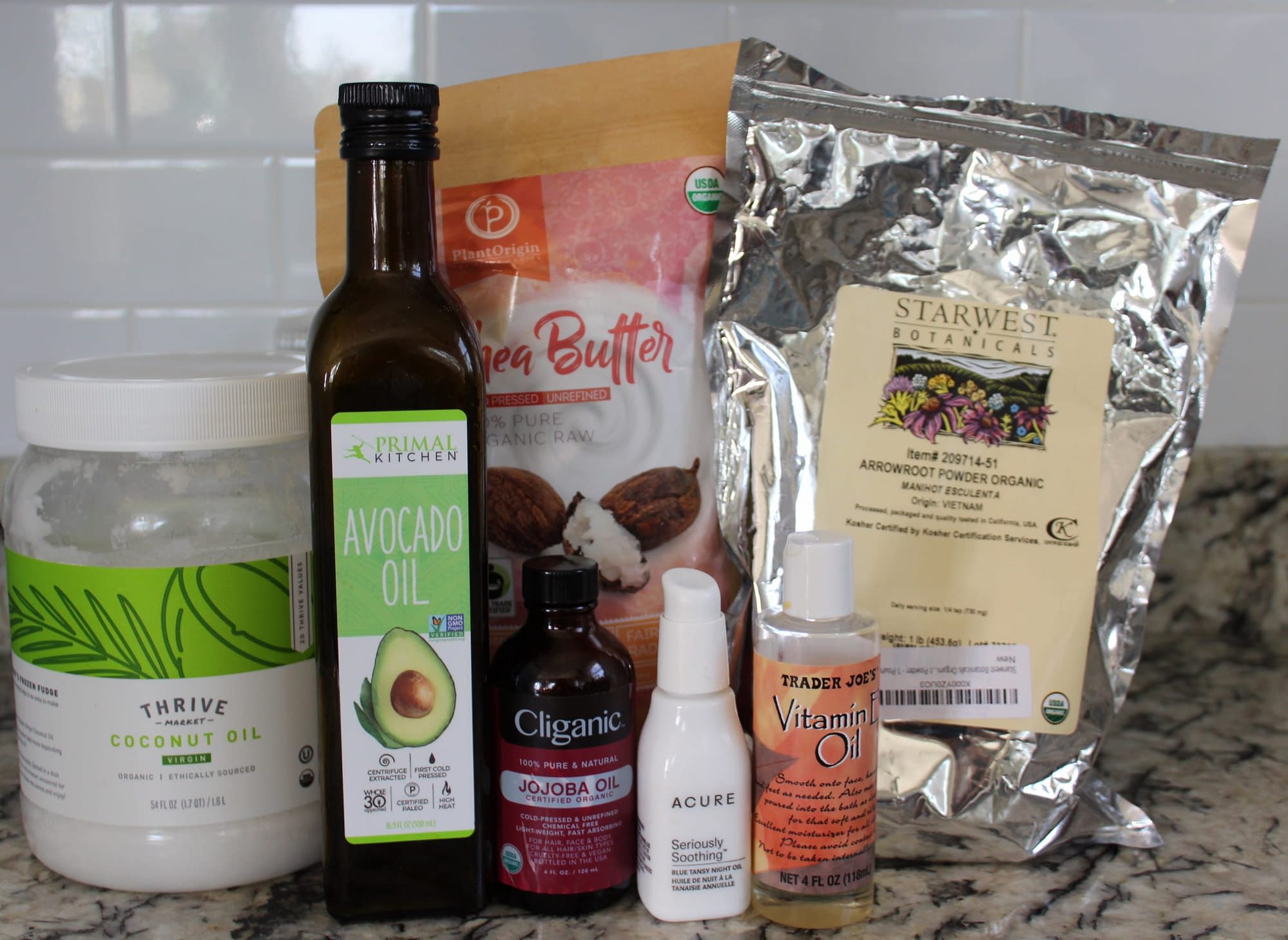 homemade lotion recipe ingredients